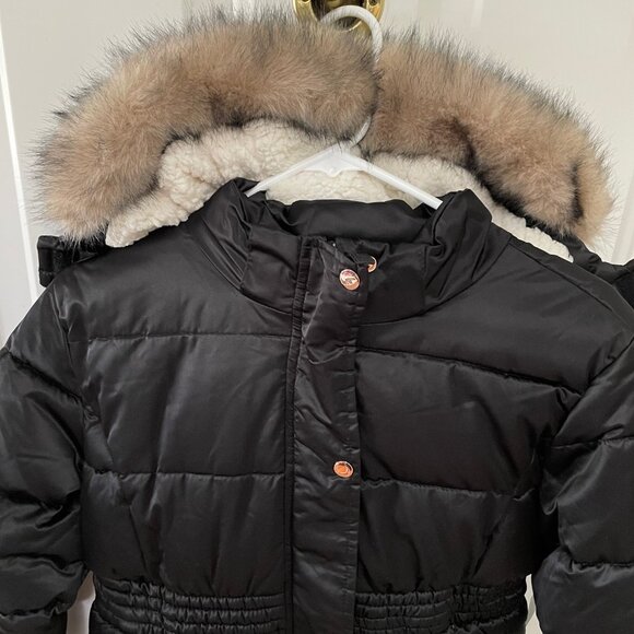 ThereAbouts Outerwear - Black Puffer Coat - Girls XL - NWT - Picture 2 of 12